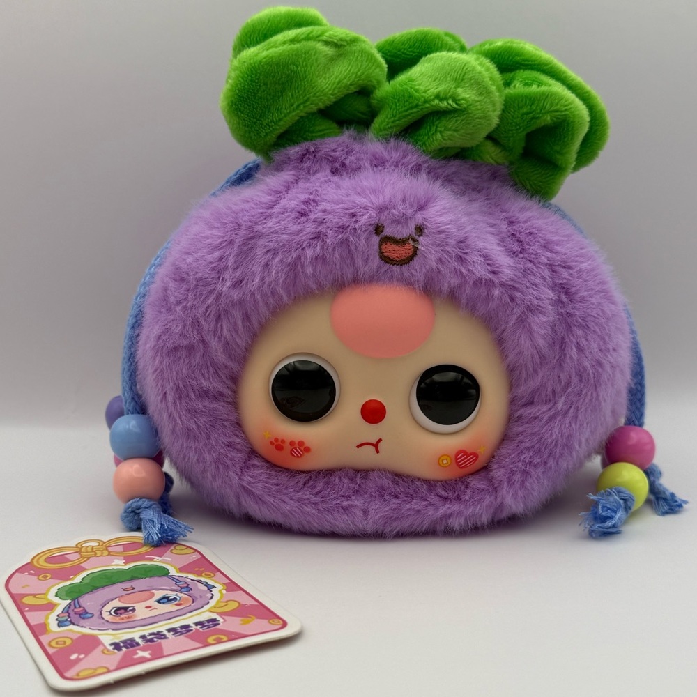 Baby Three Good Luck Bag Series - Confirmed Purple with Boba Eyes